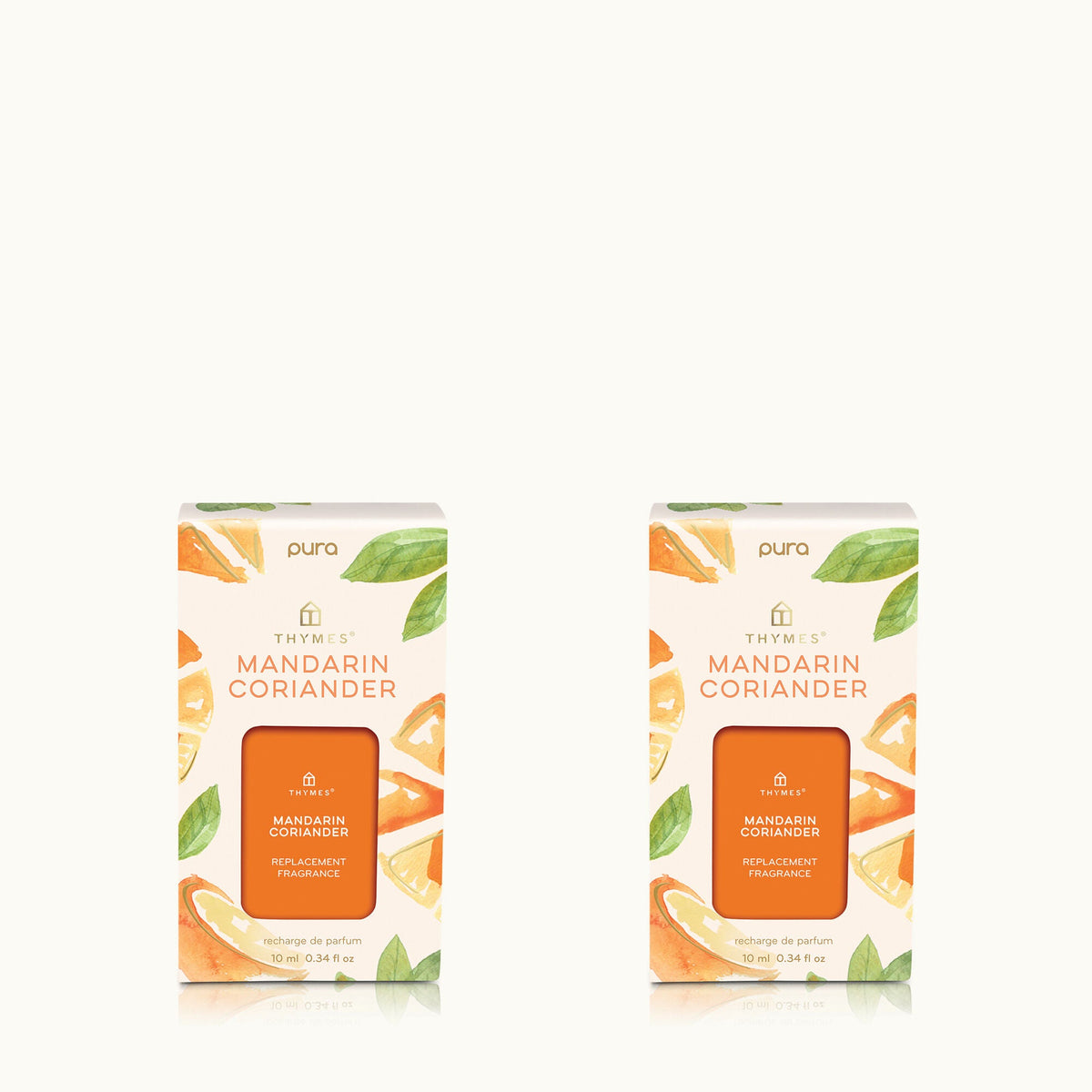 Mandarin Coriander Pura® Diffuser Refill 2-Pack Bundle